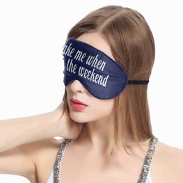 Sleeping Eye Mask Wake Me When it‰۪s the Weekend - MADANYU
